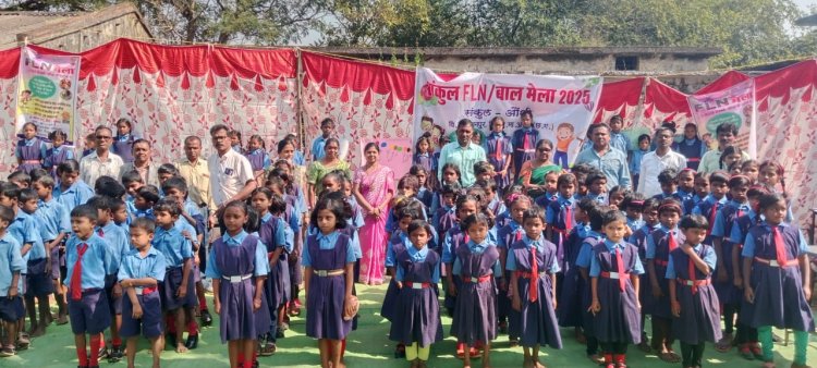 औंधी मैं स्थित समस्त विद्यालय ने सामूहिक रूप से मनाया बाल दिवस