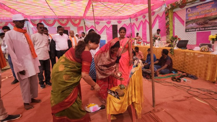 *जल संरक्षण हेतु वाटरसेड महोत्सव 2025 की गई ग्राम बोरिया से जिला पंचायत अध्यक्ष के नेतृत्व में कि गई शुरुआत*