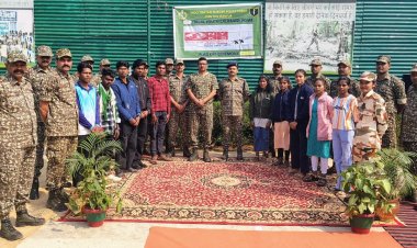 *ITBP कि शैक्षणिक भ्रमण योजना, इंदौर हूआ रवाना स्थानीय युवा युद्धियों का दल*