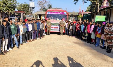 *आइटीबीपी 27वीं बटालियन के सहयोग से युवाओं को मिला विशाखापट्टनम शैक्षणिक भ्रमण का अवसर*