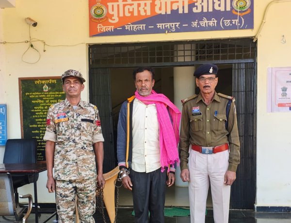 *दुष्पर्म के आरोपी को भेजा गया जेल, औंधी थाना द्वारा की गई कार्रवाई*