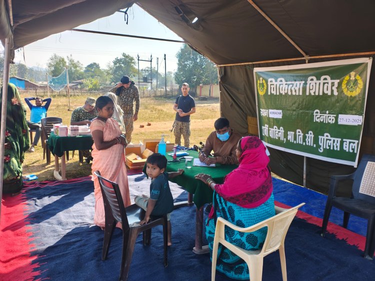 *ITBP 27 वी बटालियन के द्वारा संबलपुर व कोराचा में चिकित्सा शिविर का किया गया आयोजन*