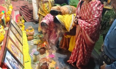 *ग्राम ढारनी में दो दिवसीय मानस गान प्रतियोगिता के शुभारंभ में उपस्थिति रही जिला पंचायत अध्यक्ष*