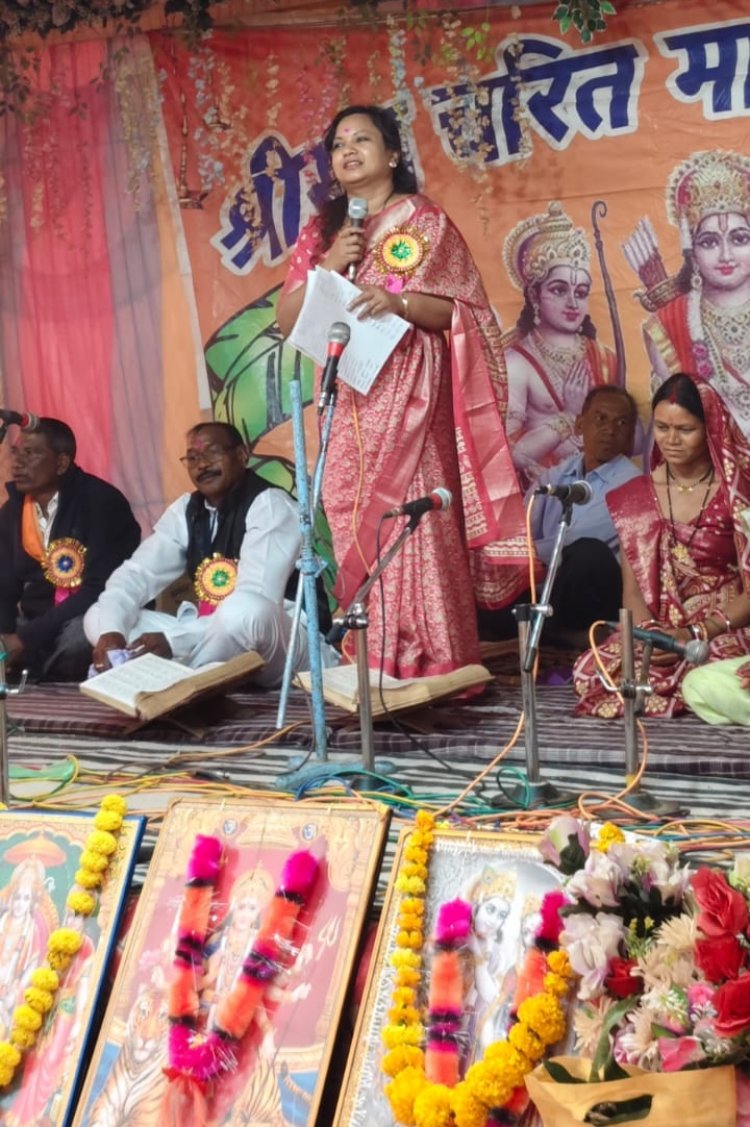 *जिला पंचायत अध्यक्ष रही मोहला ब्लॉक के दौरे पर, धार्मिक कार्यक्रमों में हुई सम्मिलित*