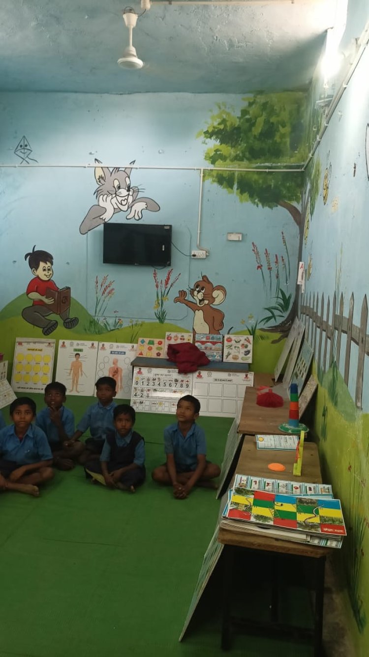 *सौर ऊर्जा से रोशन हुए मानपुर ब्लॉक के पांच विद्यालय*