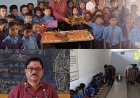 न्यौता भोज में बच्चों को व्यंजन  खिलाकर अपने जन्मदिन को यादगार बनाया