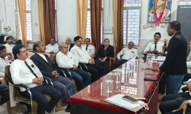 जिला विधिक सेवा प्राधिकरण बालोद द्वारा स्पेशल लोक अदालत के तैयारी के संबंध में लिया गया बैठक