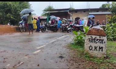 *ग्राम घोटियां में स्कूल वाहन ने 2 वर्षीय बच्ची के लिए जान, ग्रामीणों ने किया चक्का जाम*