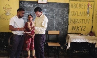 *महिला एवं बाल विकास के कार्यक्रम अधिकारी ने अचानक किया आंगनबाड़ी केंद्रों का निरीक्षण*