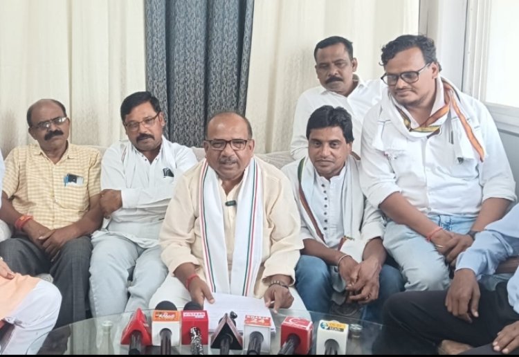 *17 sep विकास के पैसे से जलेगा दीप, विधायक मंडावी ने प्रेस वार्ता कर सेवा संकल्प को बताया विकास पर बोझ**